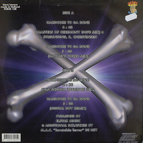 Masters Of Ceremony : Hardcore To Da Bone (1997 Remixes) (12")