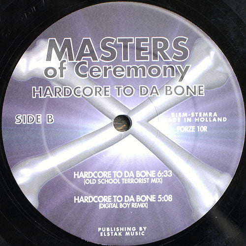Masters Of Ceremony : Hardcore To Da Bone (1997 Remixes) (12")