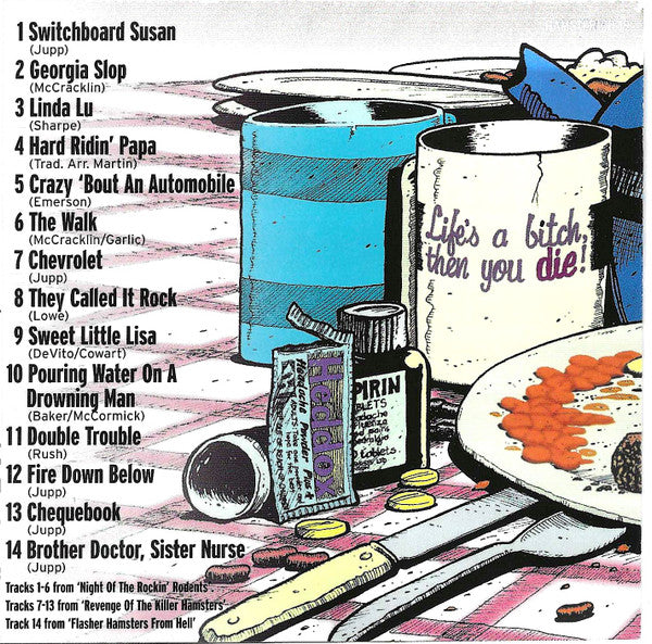 The Hamsters : Condensed Hamsters (CD, Comp, RE)