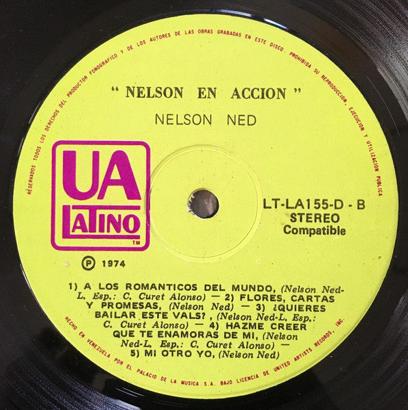 Nelson Ned : Nelson Ned En Accion (LP, Album)