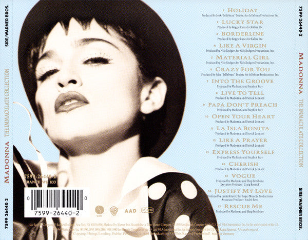 Madonna : The Immaculate Collection (CD, Comp)