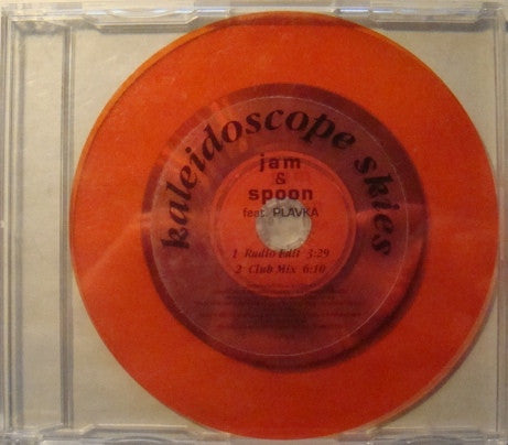 Jam & Spoon Feat. Plavka : Kaleidoscope Skies (Minimax, Single, Red)