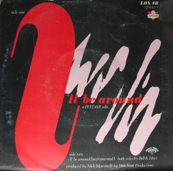 Terri Wells : I'll Be Around (7", Single)