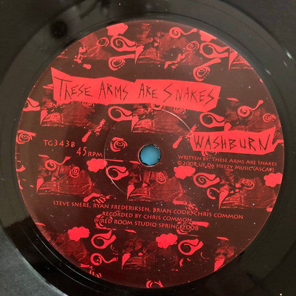 All The Saints / These Arms Are Snakes : Host / Washburn (7")