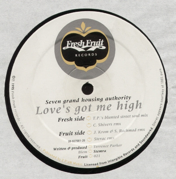 Seven Grand Housing Authority : Love's Got Me High (12")