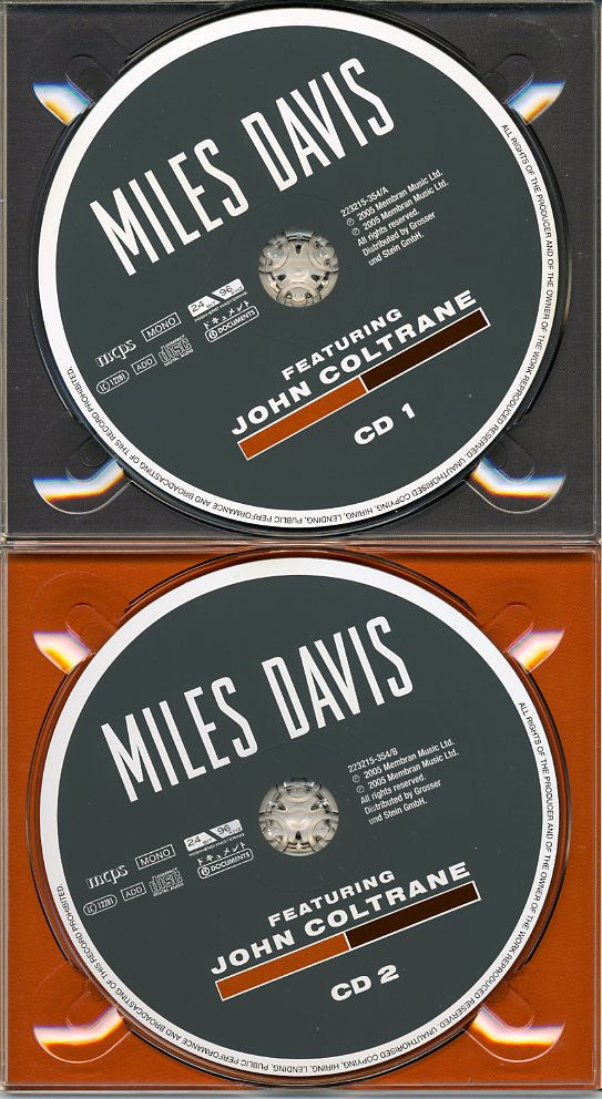 Miles Davis Featuring John Coltrane : Miles Davis Featuring John Coltrane (4xCD, Comp, Mono + Box, RE)