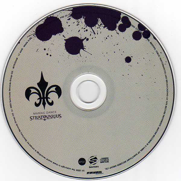 Stratovarius : Maniac Dance (CD, Maxi, Enh, Dig)