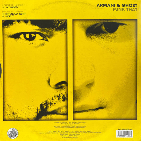 Armani & Ghost : Funk That (12")