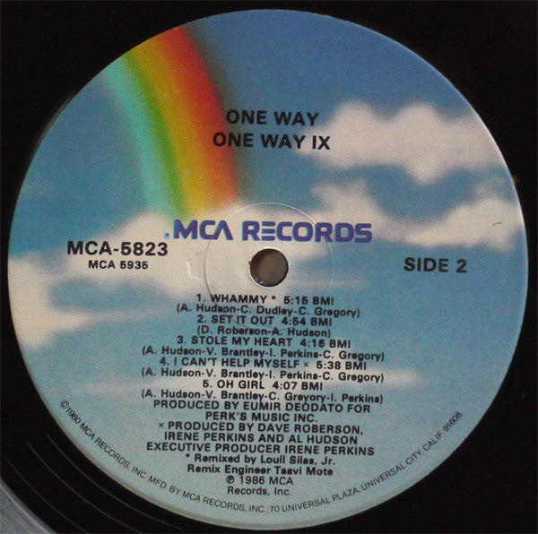 One Way : One Way IX (LP, Album)