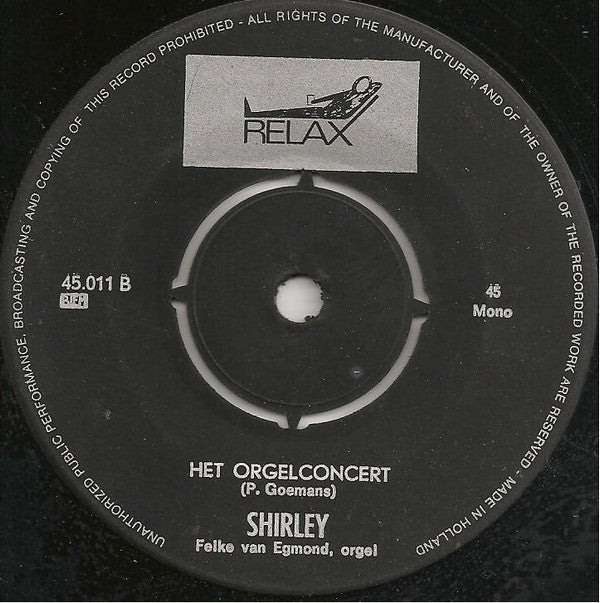 Shirley* : Bach, Bijvoorbeeld (7", Single, Mono)