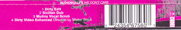 Audio Bullys : We Don't Care (CD, Single, Enh)