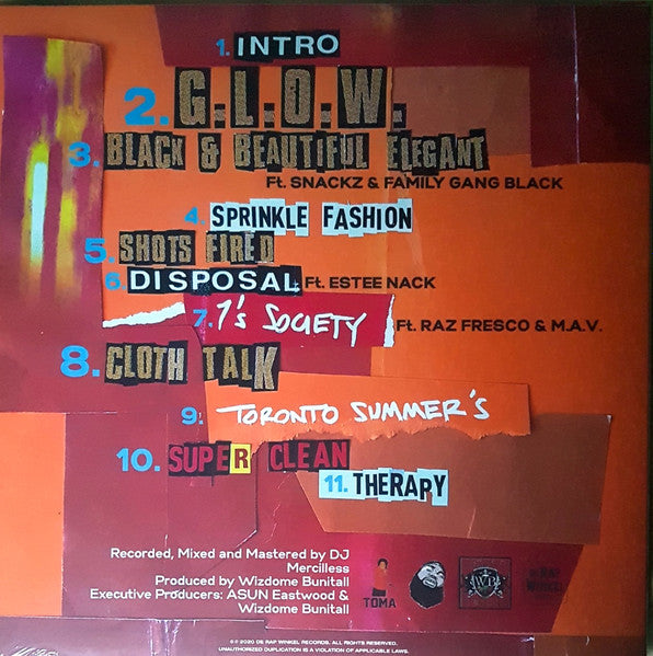 Asun Eastwood x Wizdome Bunitall : Let Me Talk My Sh*t (LP, Album, Ltd, Num)