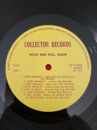 Various : Rock And Roll Again With Vol. 5 (LP, Comp, Mono)