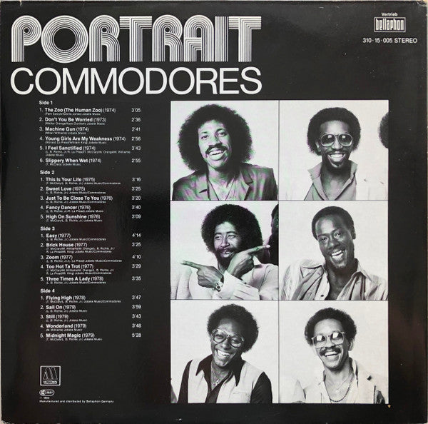 Commodores : Portrait (2xLP, Comp)