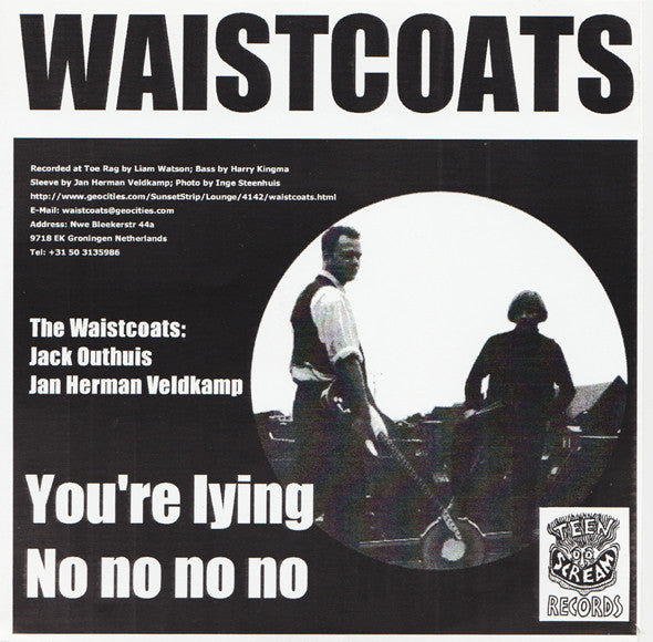 The Waistcoats / Beyond Lickin' : Untitled (7")