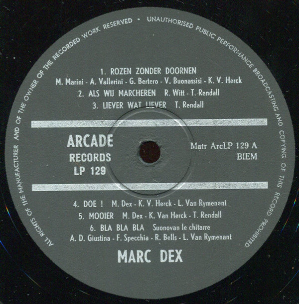 Marc Dex : Marc Dex 2 (LP, Album)