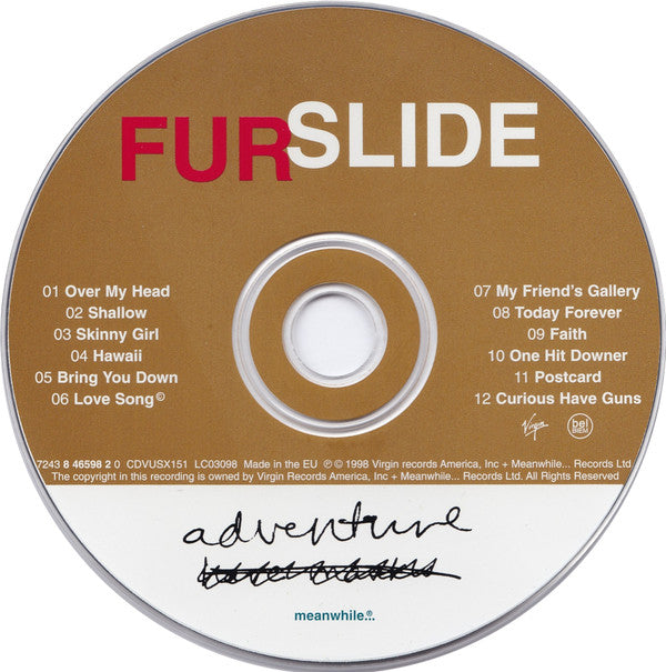 Furslide : Adventure (CD, Album, Dig)