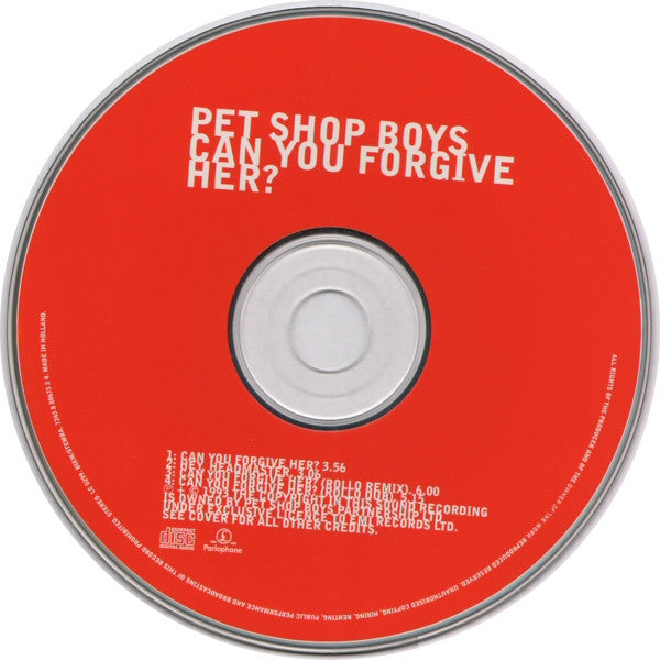 Pet Shop Boys : Can You Forgive Her? (CD, Maxi)