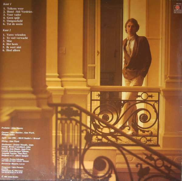 Erik Van Neygen : Hotel Stil Verdriet (LP, Album)