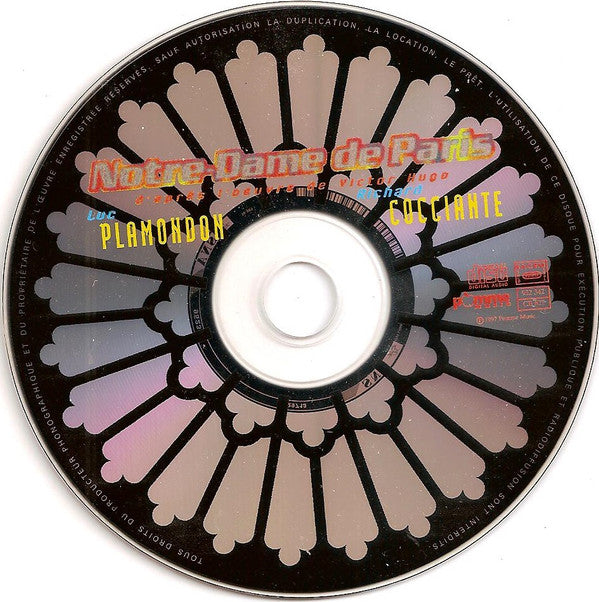 Luc Plamondon, Riccardo Cocciante : Notre-Dame De Paris (CD, Album)
