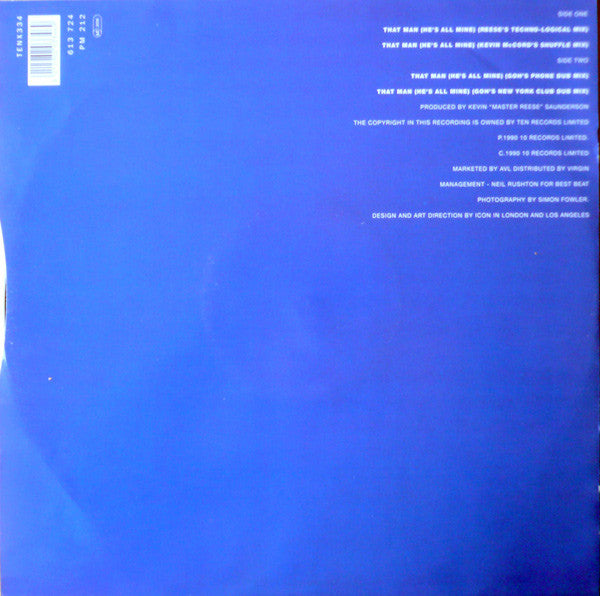 Inner City : That Man (He's All Mine) (12")
