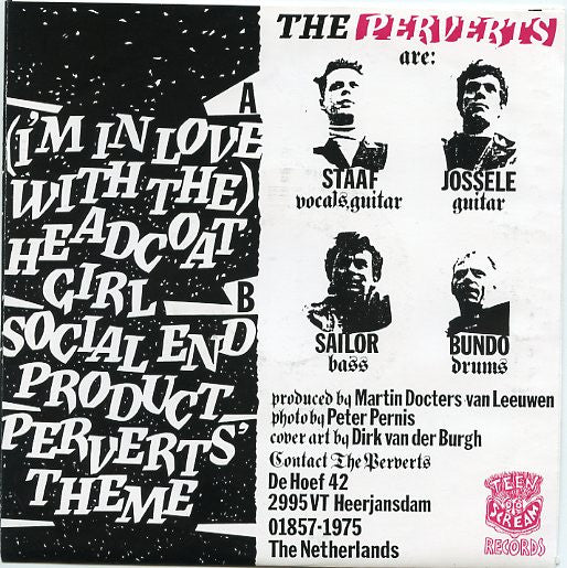 The Perverts : (I'm In Love With The) Headcoat Girl (7", EP)