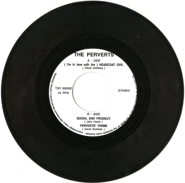 The Perverts : (I'm In Love With The) Headcoat Girl (7", EP)
