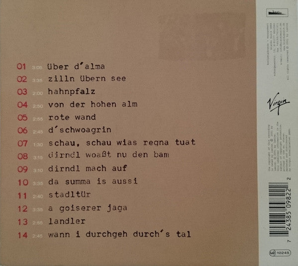 Hubert Von Goisern : Trad (CD, Album)