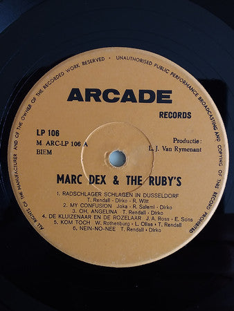 Marc Dex & The Ruby's (2) : Marc Dex & The Ruby's (LP, Album)