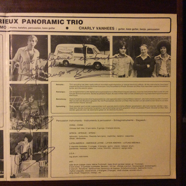 The François Glorieux Panoramic Trio Plays François Glorieux : The François Glorieux Panoramic Trio Plays Glorieux (LP, Album)