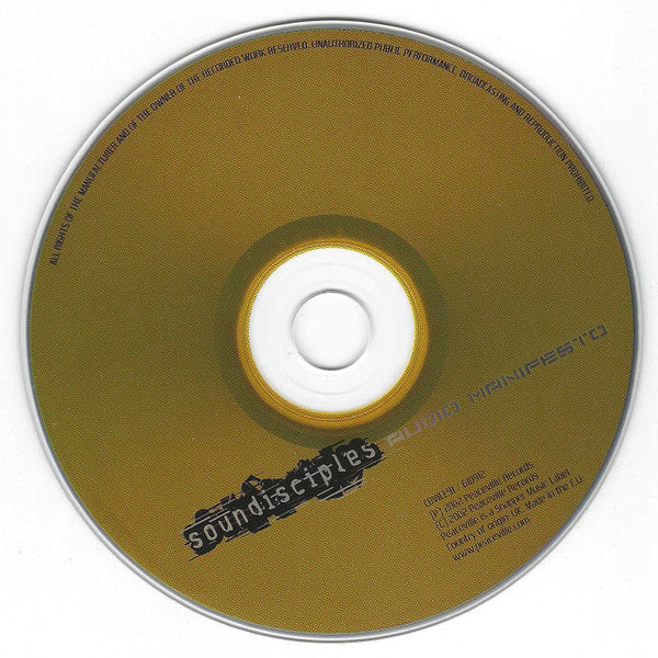 Soundisciples : Audio Manifesto (CD, Album, Enh)