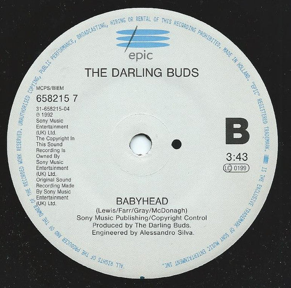The Darling Buds : Sure Thing (7", Single)