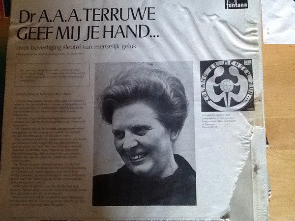 Dr A.A.A.Terruwe : Geef Mij Je Hand (LP)