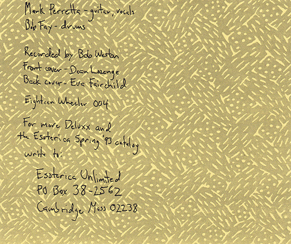 Deluxx : Eskimo Lover (7", EP, Ltd)