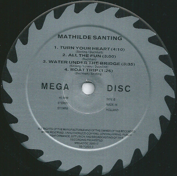 Mathilde Santing, Dennis Duchhart : Water Under The Bridge (LP, MiniAlbum)