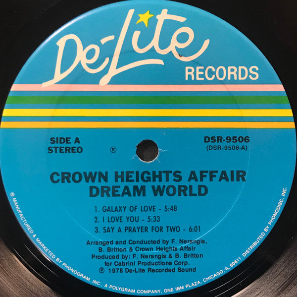 Crown Heights Affair : Dream World (LP, Album, Ter)
