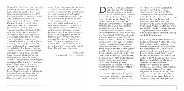 Sir William Walton, George Szell And The Cleveland Orchestra : Symphony No. 2 / Partita For Orchestra (CD, Comp, RM)