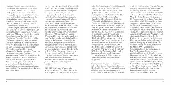 Sir William Walton, George Szell And The Cleveland Orchestra : Symphony No. 2 / Partita For Orchestra (CD, Comp, RM)