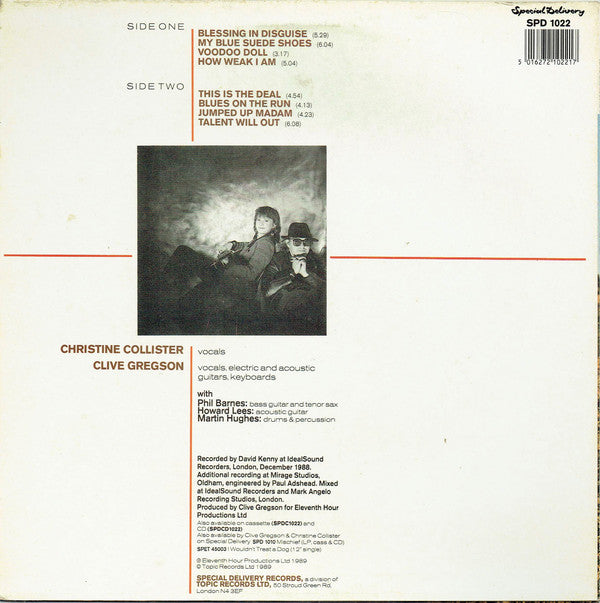 Clive Gregson And Christine Collister : A Change In The Weather (LP, Album)