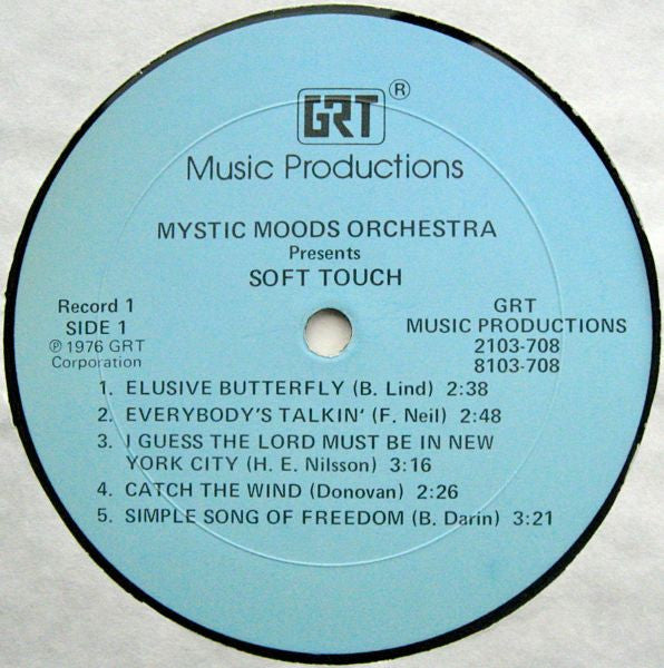 The Mystic Moods Orchestra : Soft Touch (2xLP, Album, Comp)