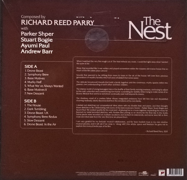 Richard Reed Parry : The Nest (LP, Album, Ltd, Num, 180)