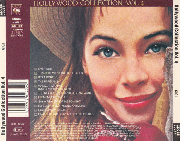 Various : Gigi (The Original Soundtrack Recording) (CD, Album, RE)