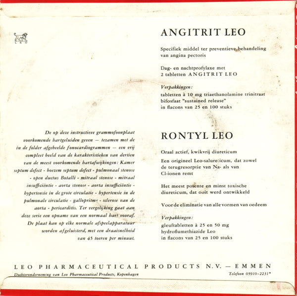 No Artist : Heart Sounds (7")