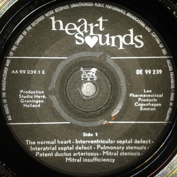 No Artist : Heart Sounds (7")