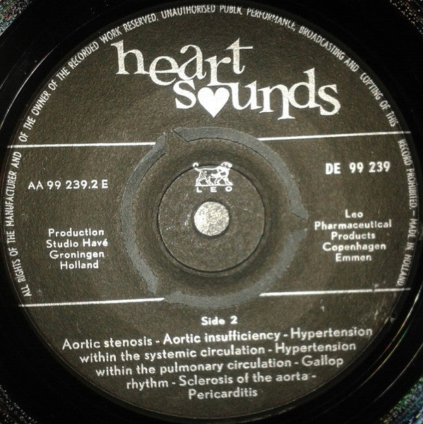 No Artist : Heart Sounds (7")