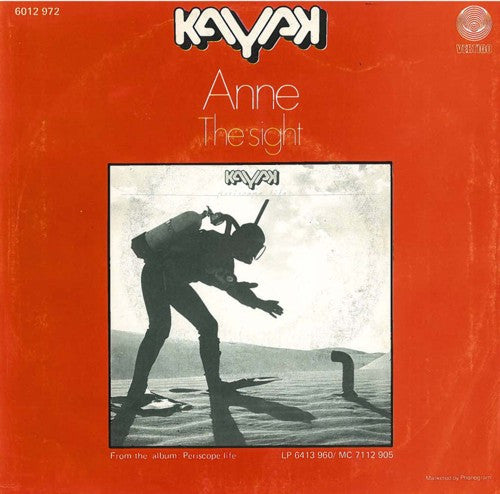 Kayak : Anne (7", Single)
