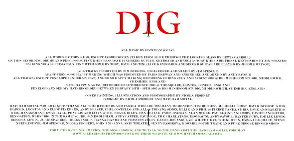 Hatcham Social : You Dig The Tunnel, I'll Hide The Soil (CD, Album)