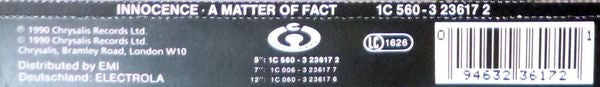 Innocence : A Matter Of Fact (CD, Maxi)