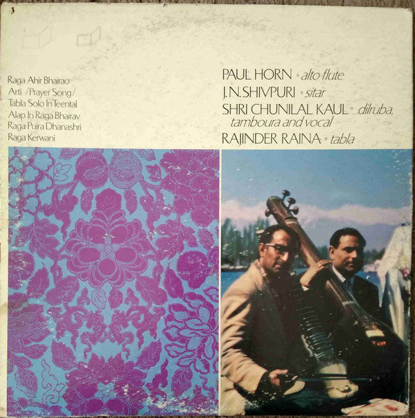 Paul Horn : Cosmic Consciousness - Paul Horn In Kashmir (LP, Album, Roc)