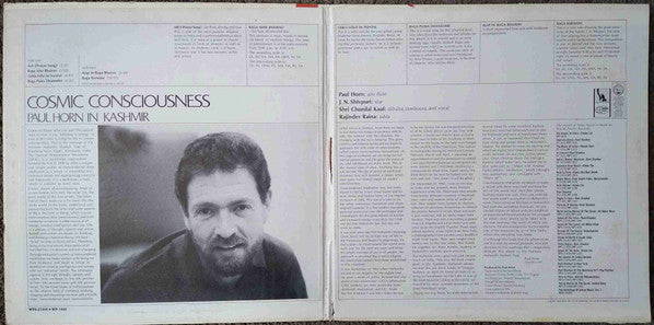 Paul Horn : Cosmic Consciousness - Paul Horn In Kashmir (LP, Album, Roc)